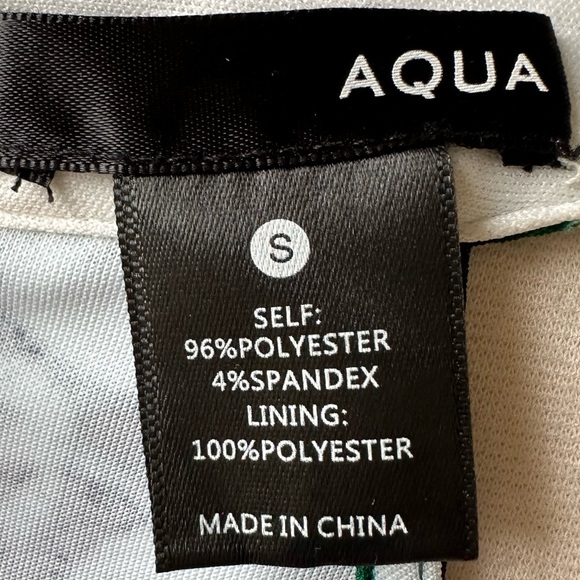 Aqua Lined Dress Size S 🌸 - Picture 8 of 9